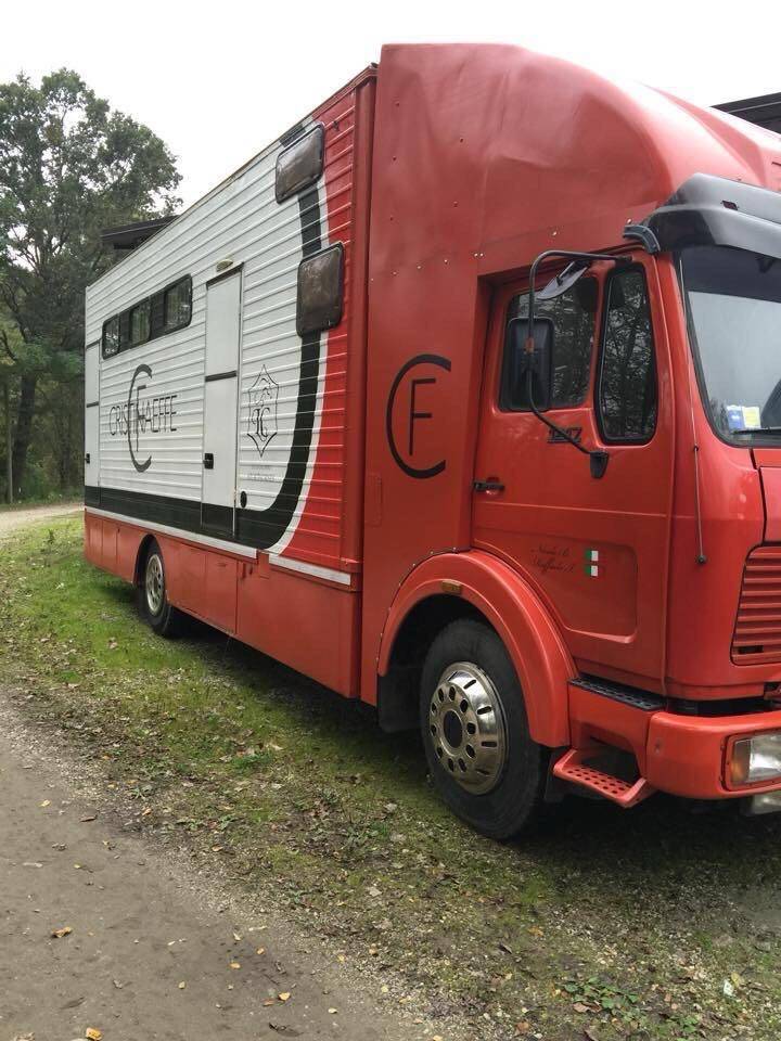 Cami&oacute;n para caballos Mercedes  1996 De segunda mano