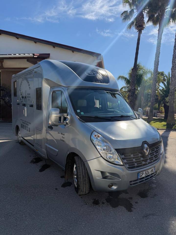 Furgoneta para caballos Renault Master 2017 De segunda mano