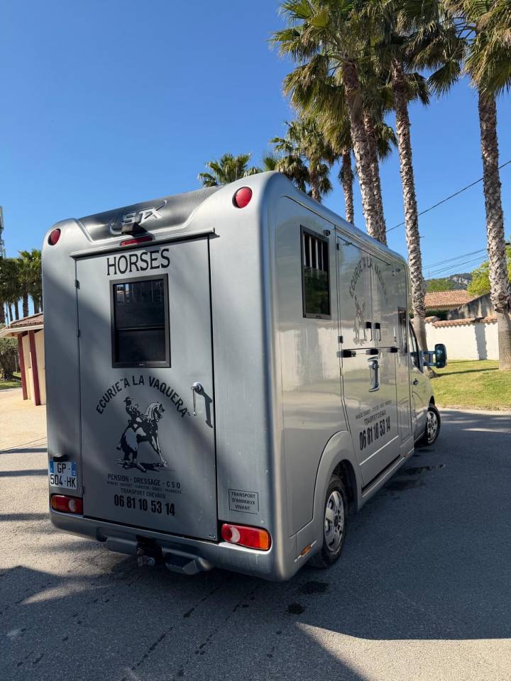 Furgoneta para caballos Renault Master 2017 De segunda mano