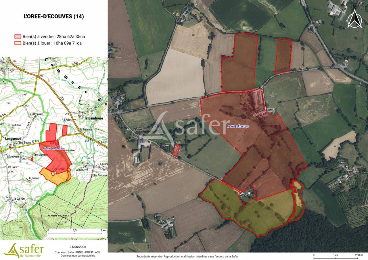 Explotaci&oacute;n agr&iacute;cola En venta Orne