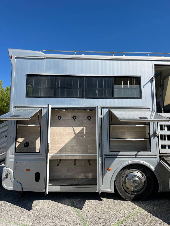 Cami&oacute;n para caballos Iveco STX 2008 De segunda mano