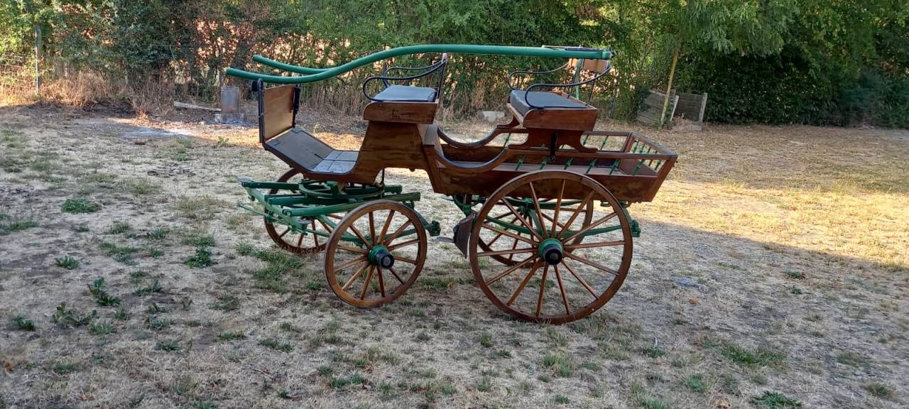 Coche enganches - Carruaje con banqueta - Otra marca -  