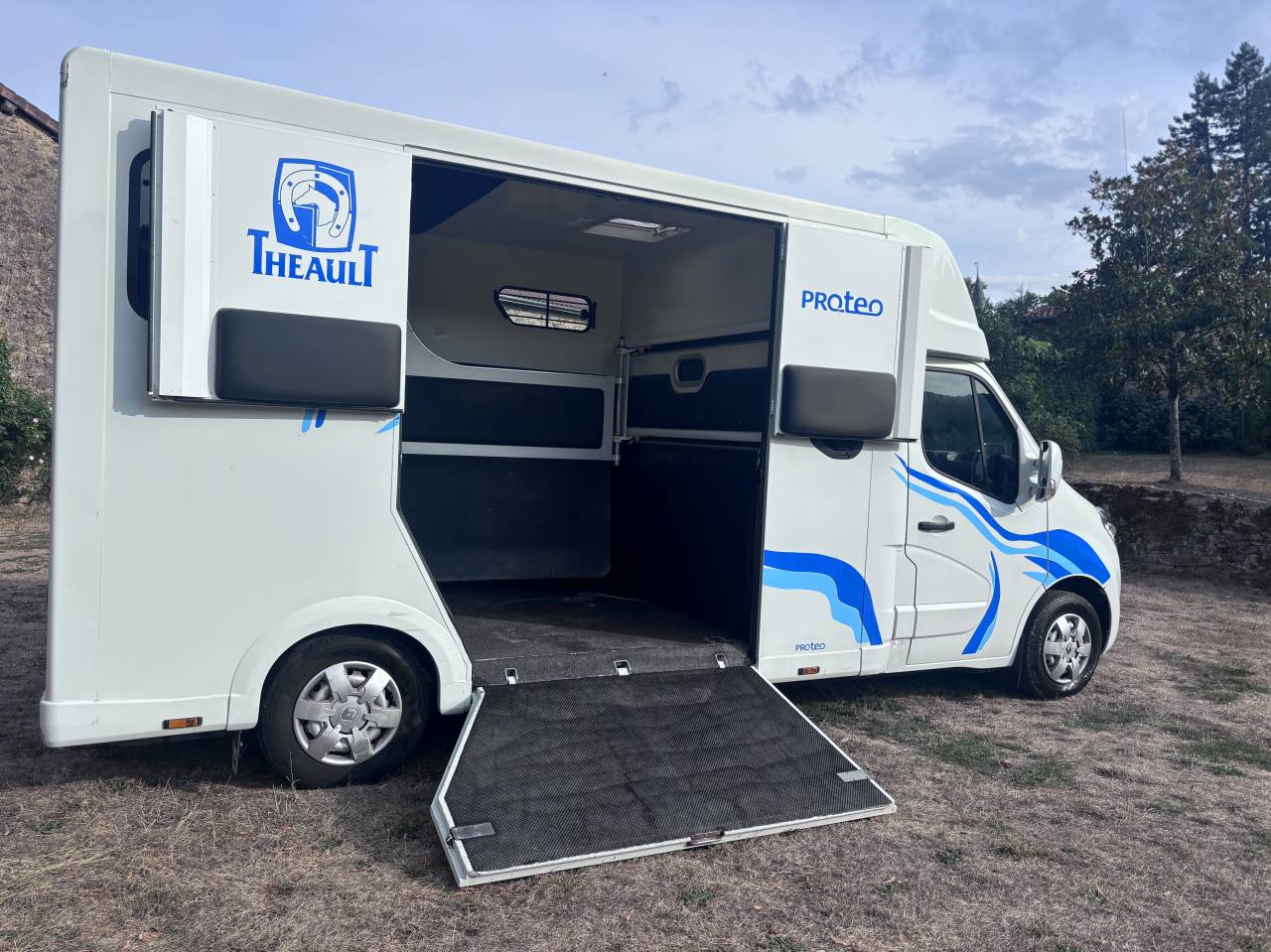 Furgoneta para caballos Renault Master Proteo 2010 De segunda mano