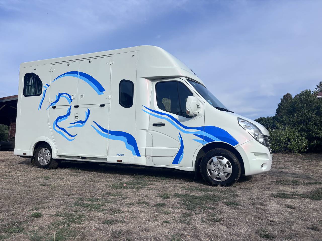 Furgoneta para caballos Renault Master Proteo 2010 De segunda mano