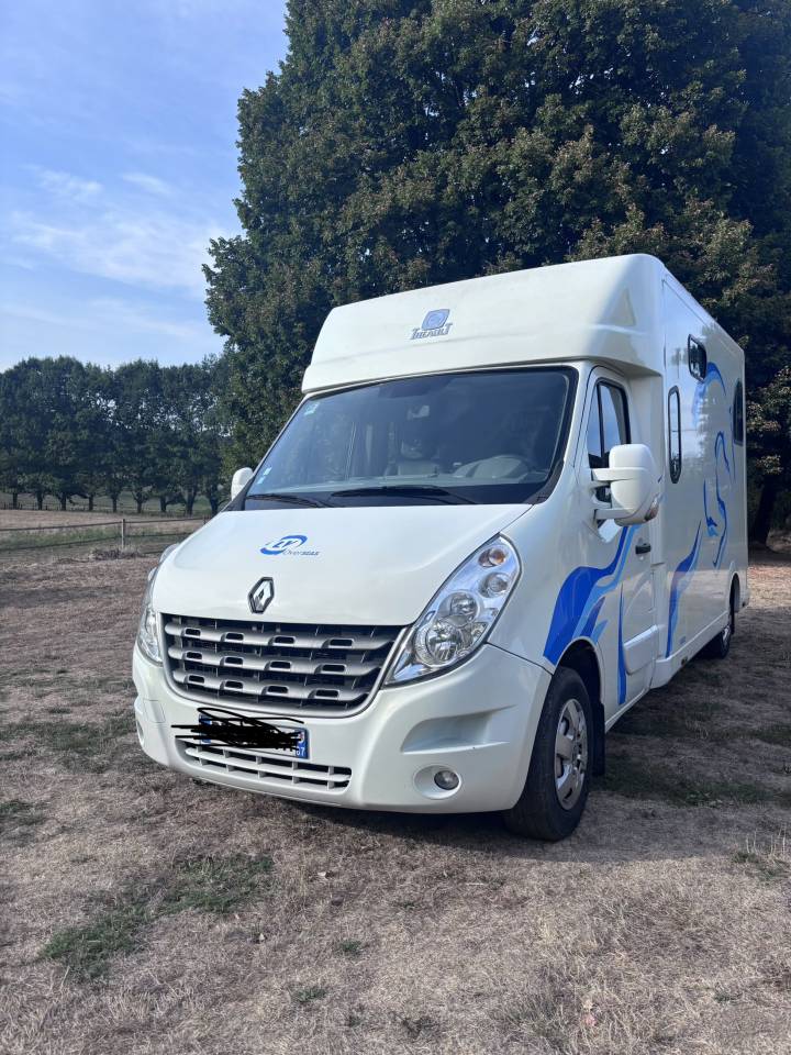 Furgoneta para caballos Renault Master Proteo 2010 De segunda mano