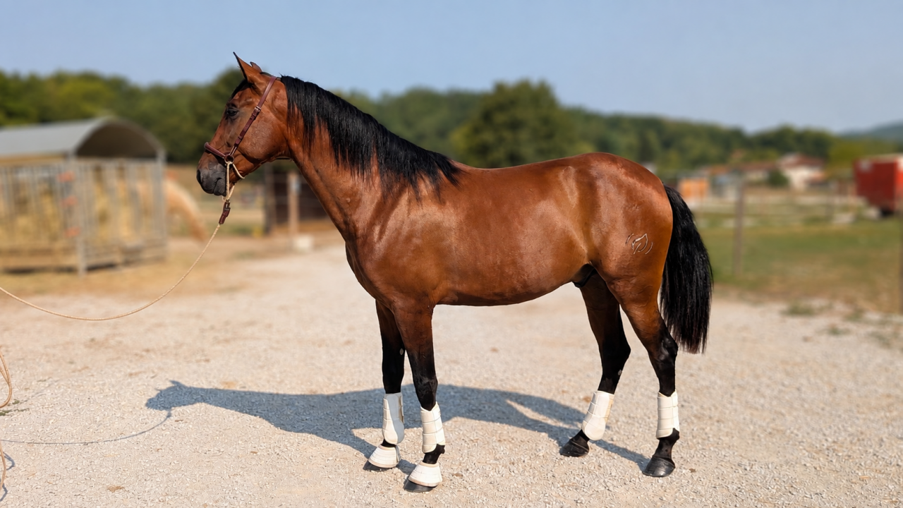 Caballo castrado PRE Pura Raza Espa&ntilde;ola En venta 2023 Bayo