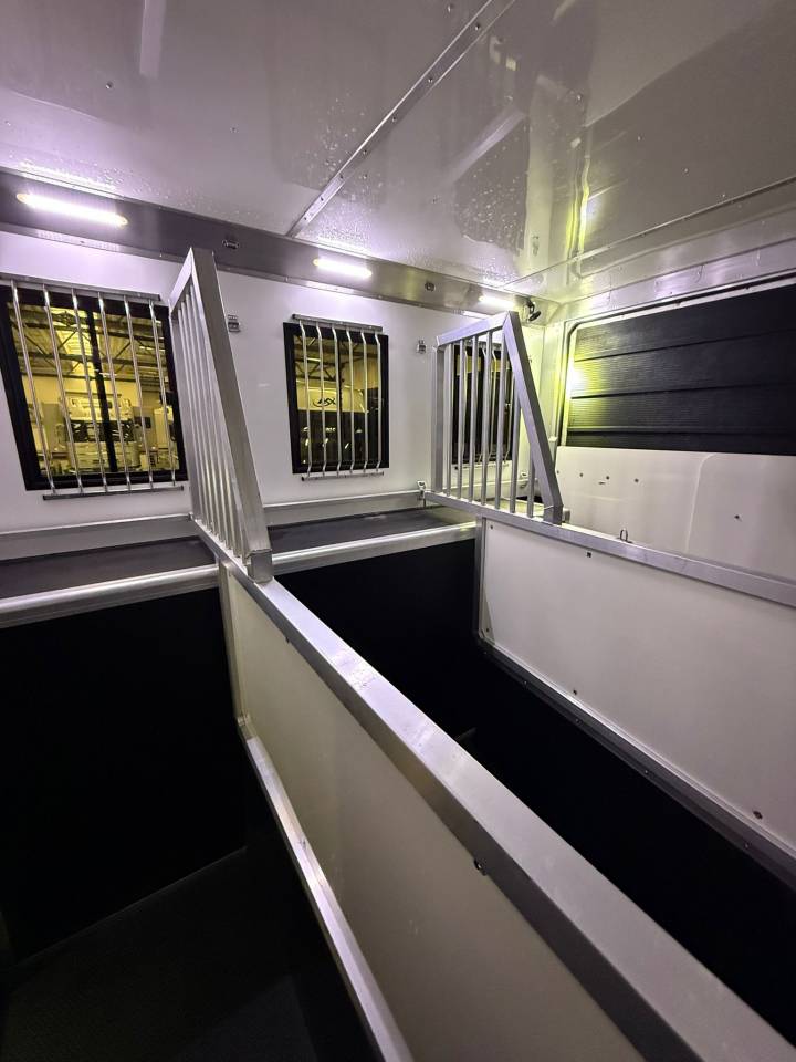 Cami&oacute;n para caballos Iveco living 2017 De segunda mano