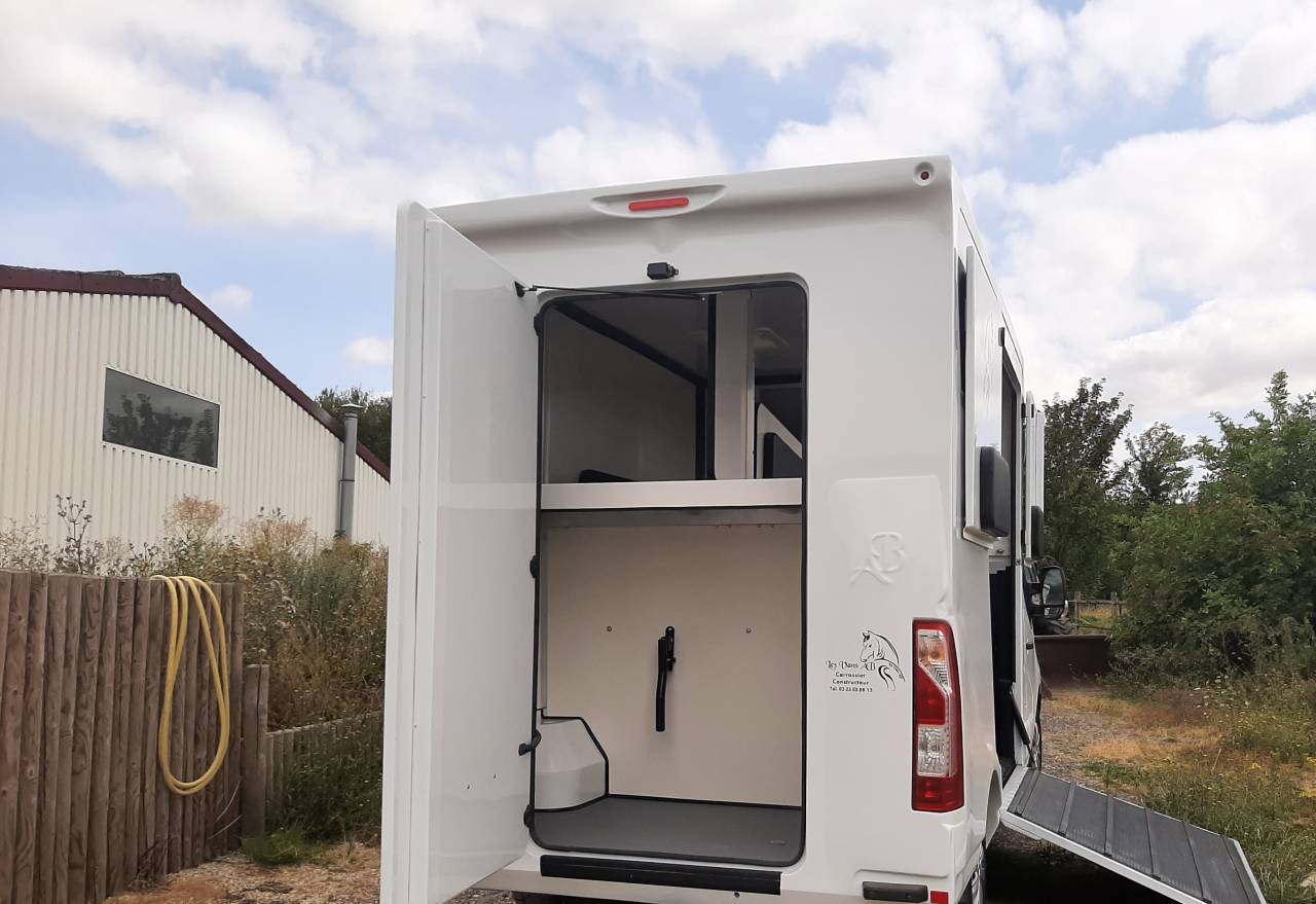Furgoneta para caballos Renault Master 2017 De segunda mano