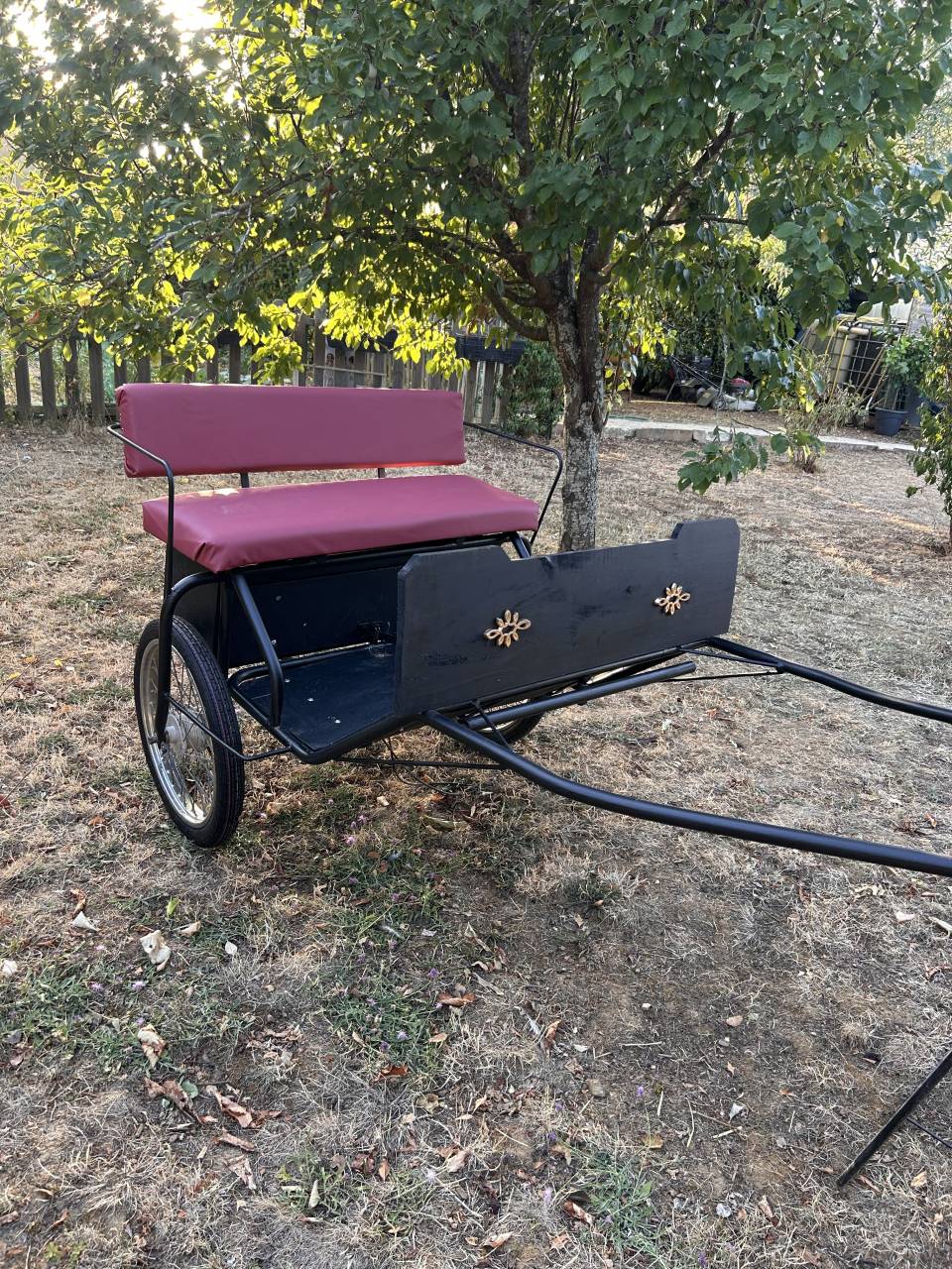 Coche enganches - Sulky poni   