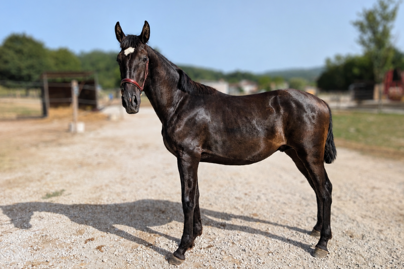 Potro PRE Pura Raza Espa&ntilde;ola En venta 2025 Negro por BREAMO