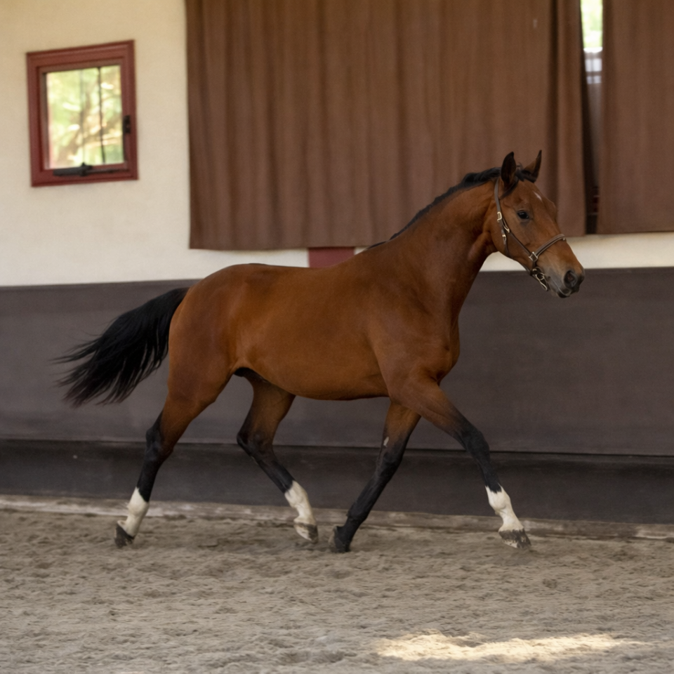 Caballo castrado Silla Franc&eacute;s En venta 2024 Bayo