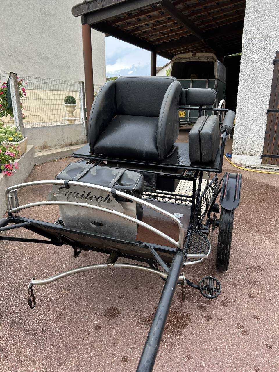 Coche enganches - Carreta - Otra marca - Equitech 