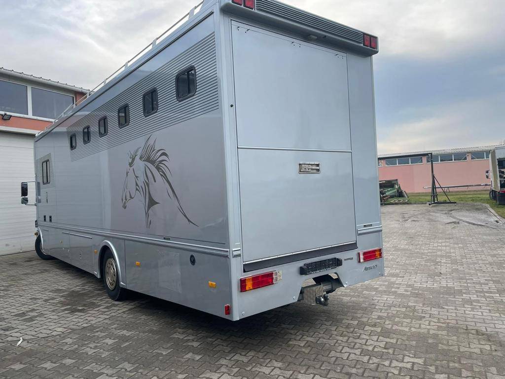 Cami&oacute;n para caballos Mercedes MERCEDES-BENZ ATEGO 1529 JL INTERNATIONAL 7 2008 De segunda mano