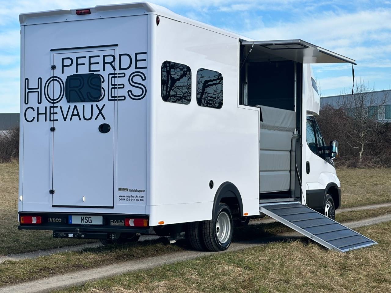 Cami&oacute;n para caballos Iveco IVECO DAILY 50.210 MSG STABLEHOPPER XXL PLUS 2026 Nuevo