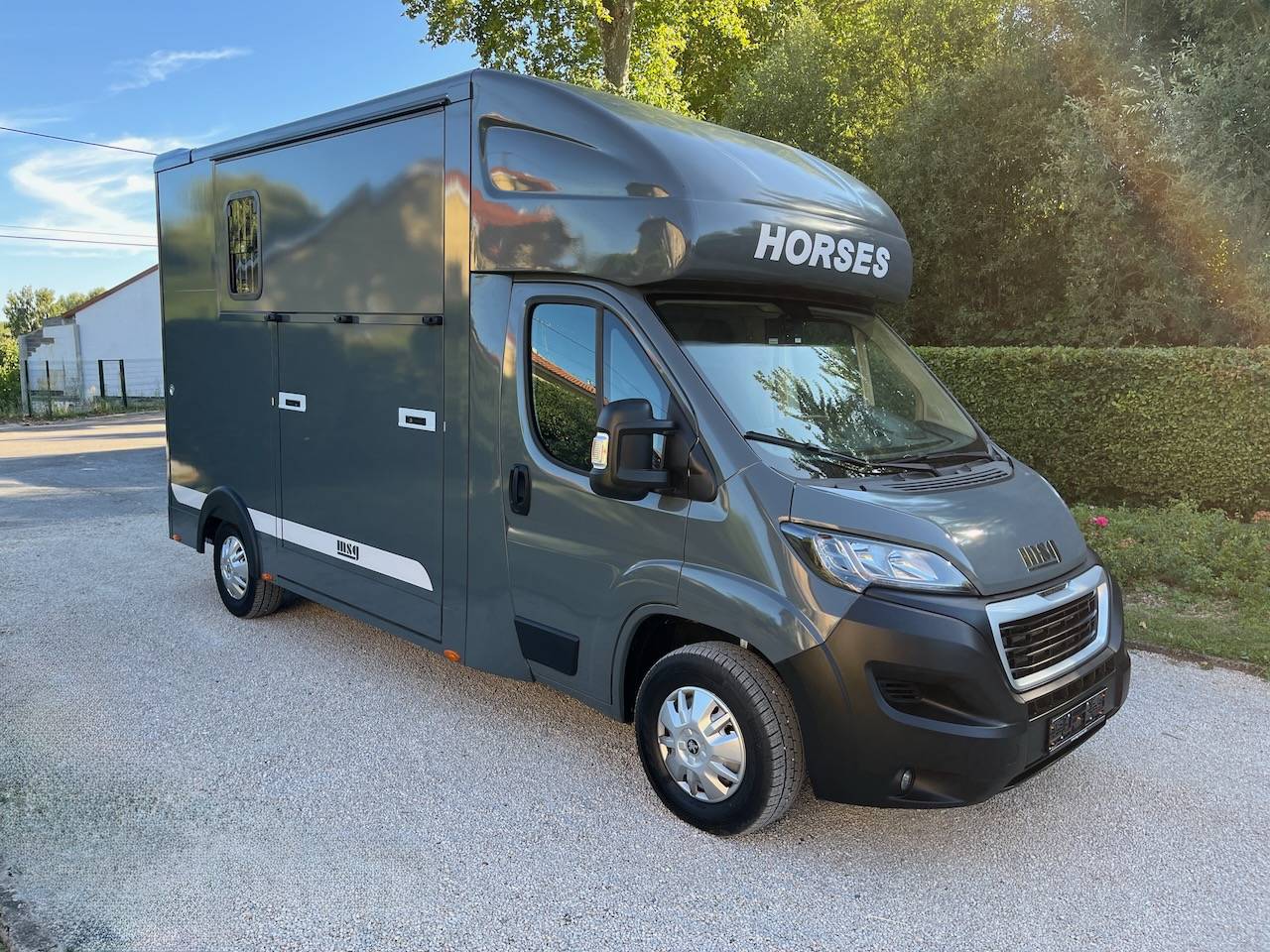 Furgoneta para caballos Peugeot PEUGEOT BOXER BLUEHDI 165 MSG STALLION LIGHT  De segunda mano