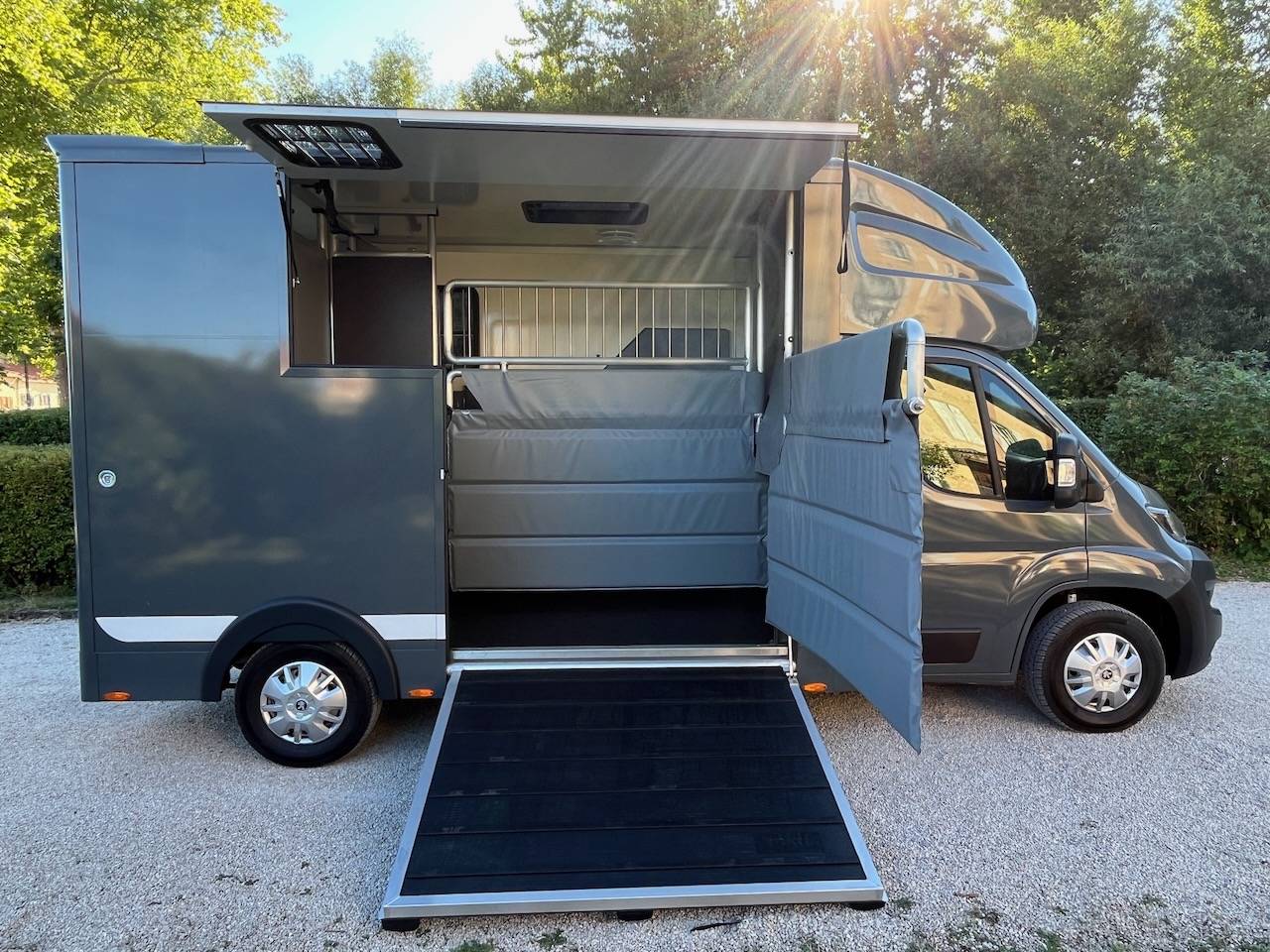 Furgoneta para caballos Peugeot PEUGEOT BOXER BLUEHDI 165 MSG STALLION LIGHT  De segunda mano