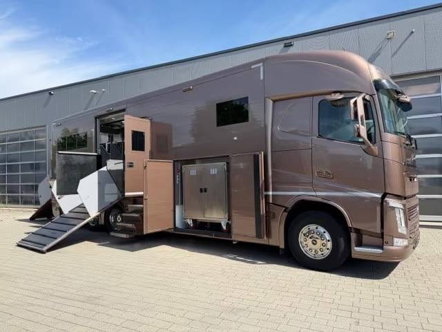 Cami&oacute;n para caballos Volvo VOLVO FH 500 ROELOFSEN RR6 POP OUT & PUSH UP 2016 De segunda mano
