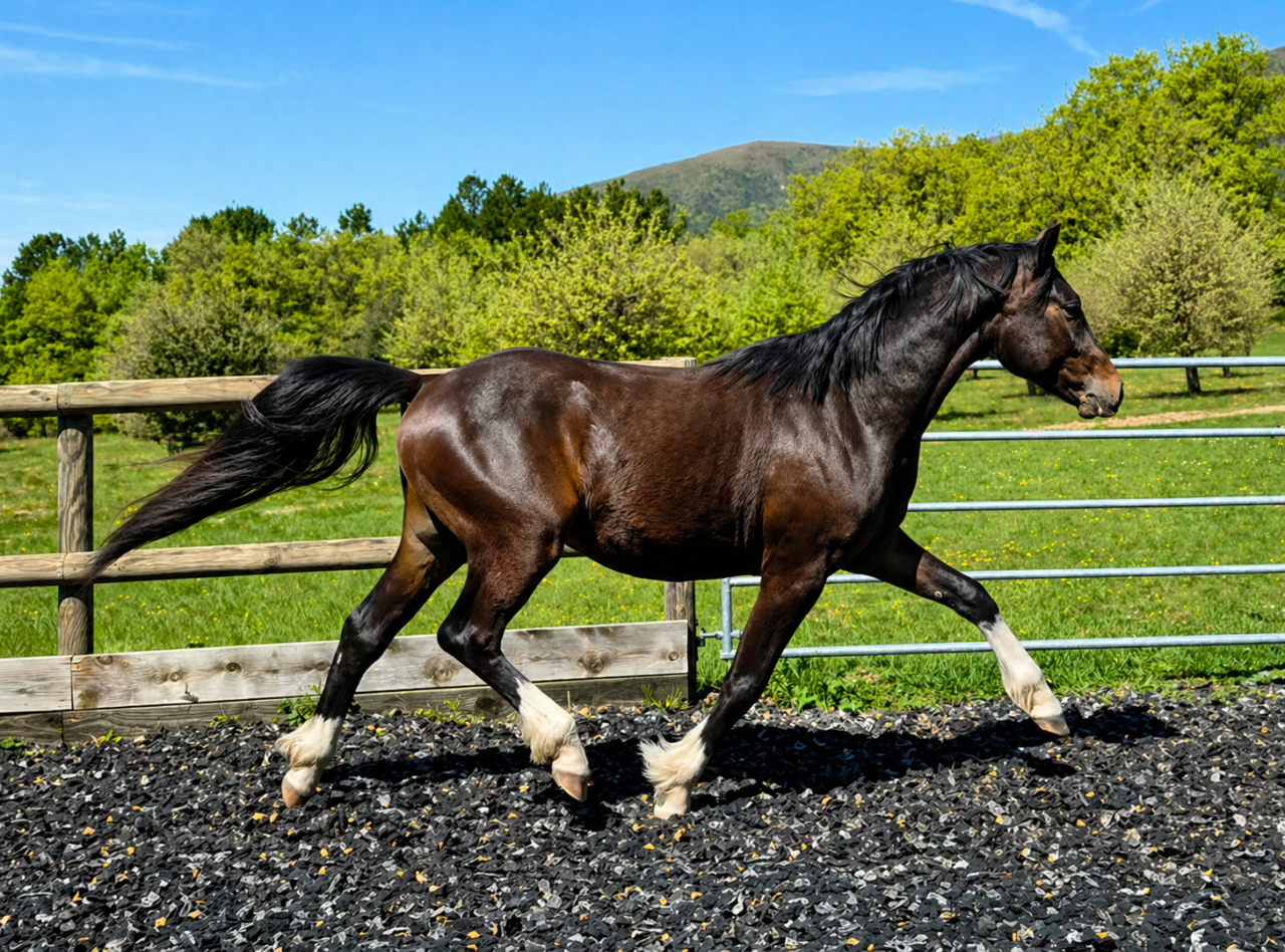 Caballo entero PFS Poni Fran&ccedil;&eacute;s de Silla En venta 2024 Bayo moreno