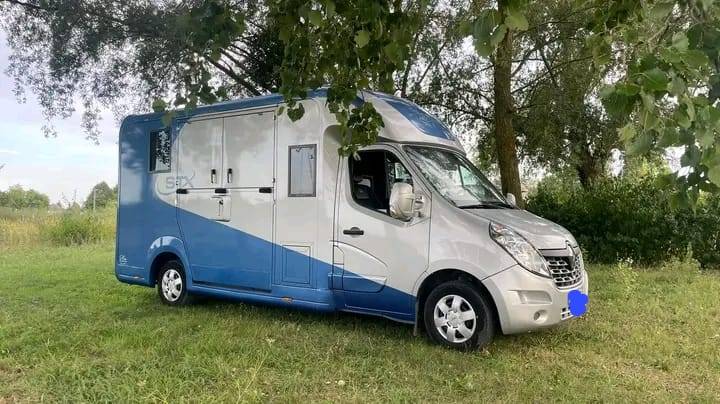 Furgoneta para caballos Renault Master 2017 De segunda mano