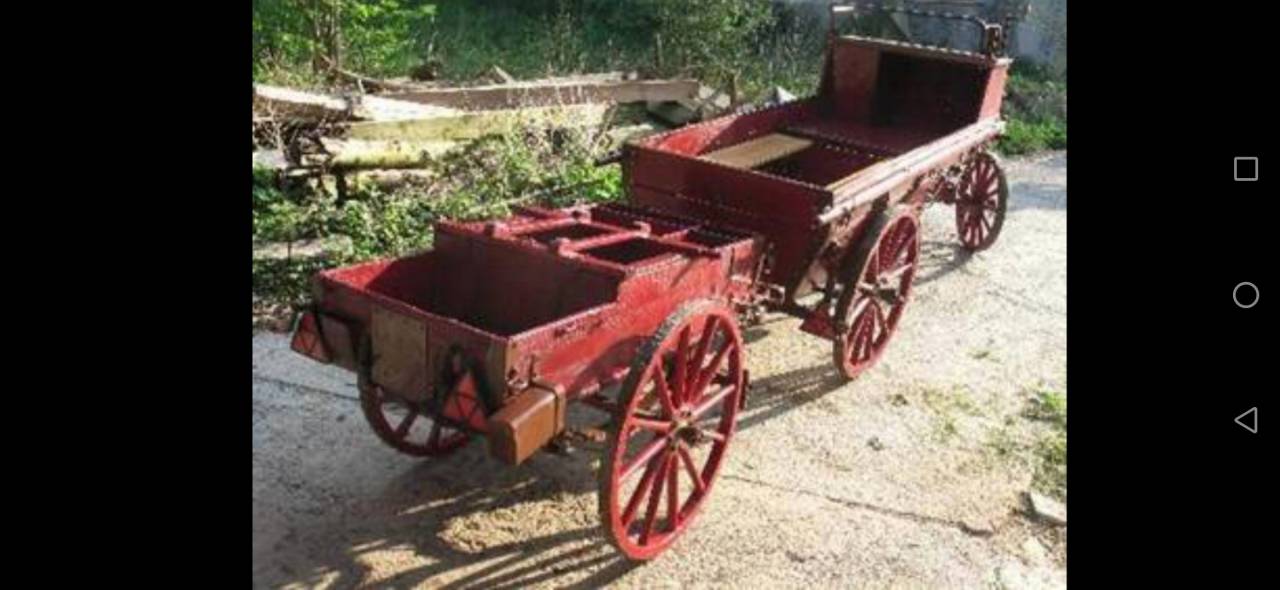 Coche enganches - Carruaje con banqueta   