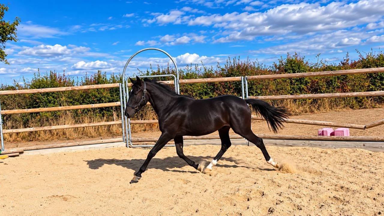 Potranca Paint Horse En venta 2025 Negro