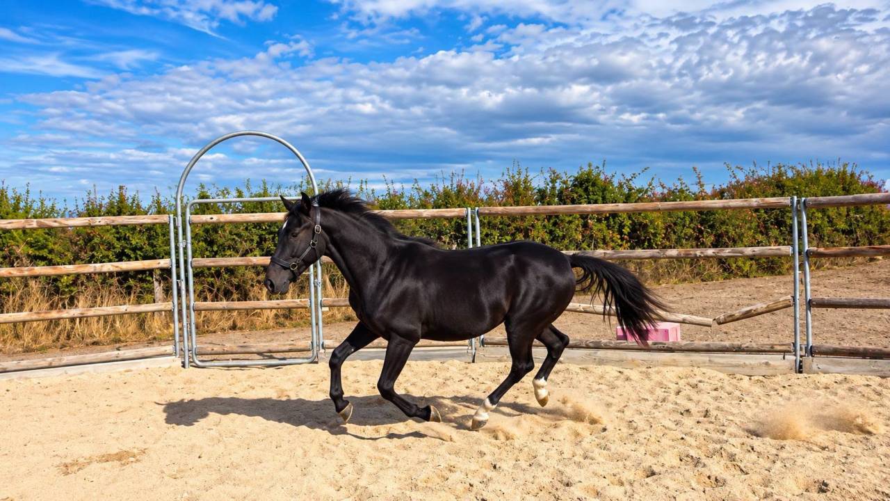 Potranca Paint Horse En venta 2025 Negro