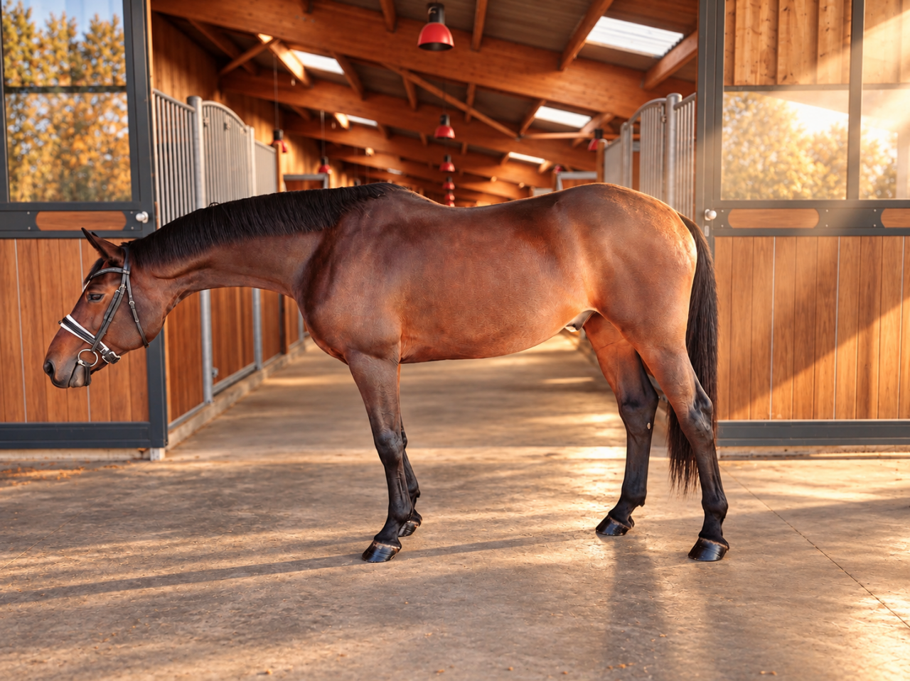 Caballo castrado Hannoveriano En venta 2017 Bayo moreno por Finest