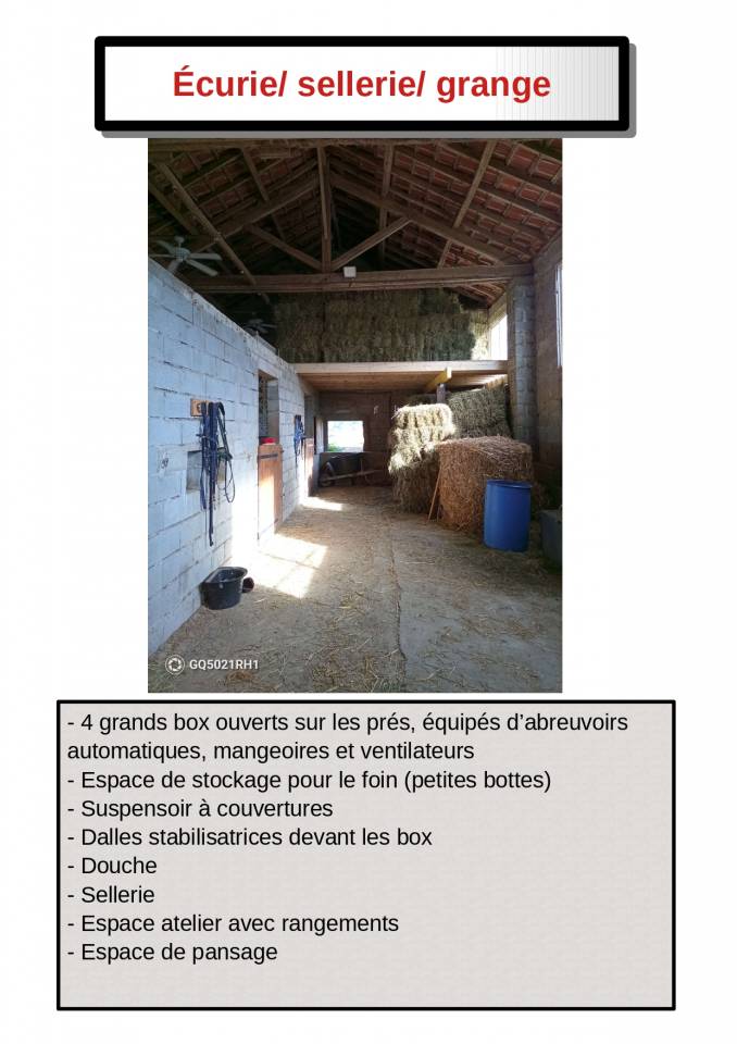 Propiedad ecuestre En venta Pirineos Atl&aacute;nticos