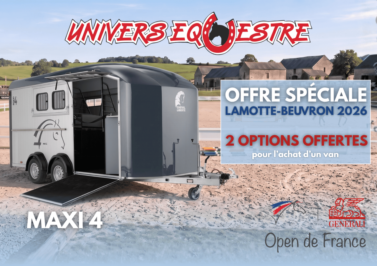 Van caballos Cheval Libert&eacute; optimax 4 Caballos 2026 Nuevo