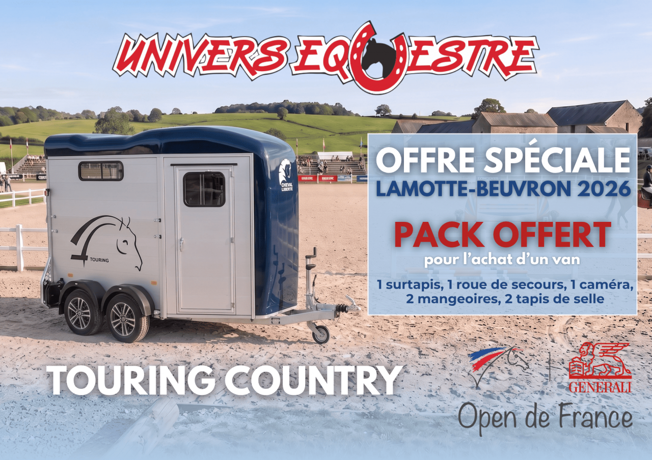 Van caballos Cheval Libert&eacute; GOLD TOURING COUNTRY 2 Caballos 2026 Nuevo