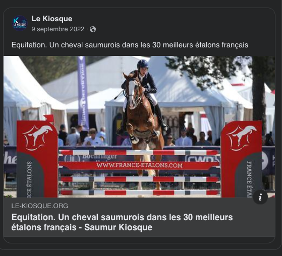 Gracieux d'Osmont - Silla Francés 2016 por jadis de toscane  sfa