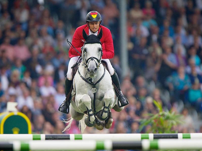 Cornet Obolensky - BWP Caballo de Sangre Belga 1999 por CLINTON