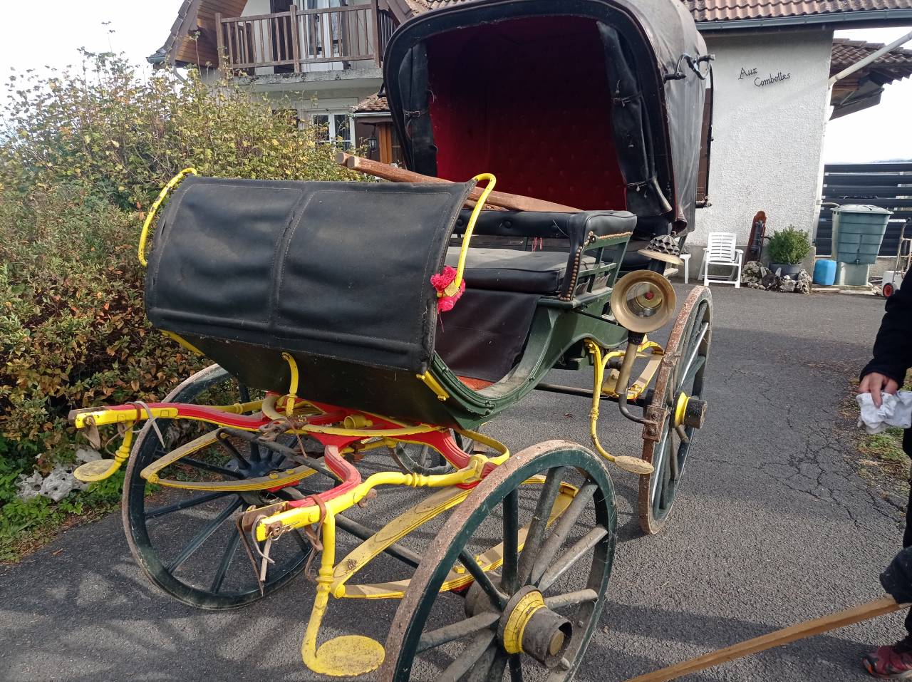 Coche enganches - Calesa  double phaeton 
