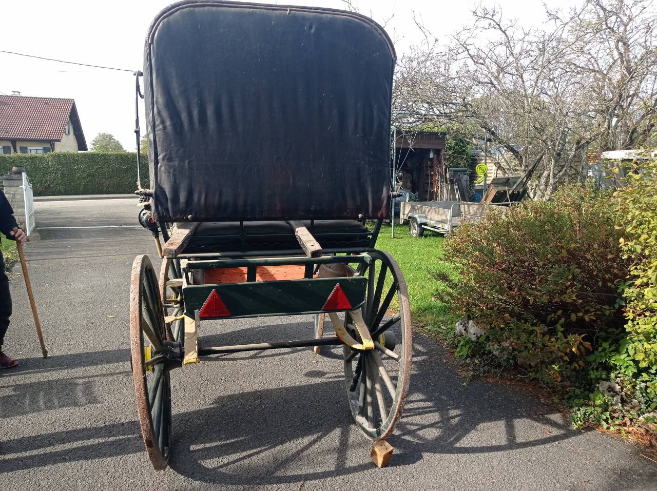 Coche enganches - Calesa  double phaeton 