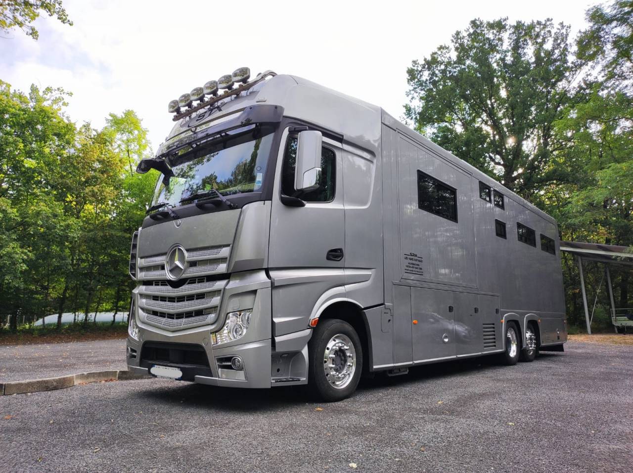 Cami&oacute;n para caballos STX MERCEDES 2018 De segunda mano