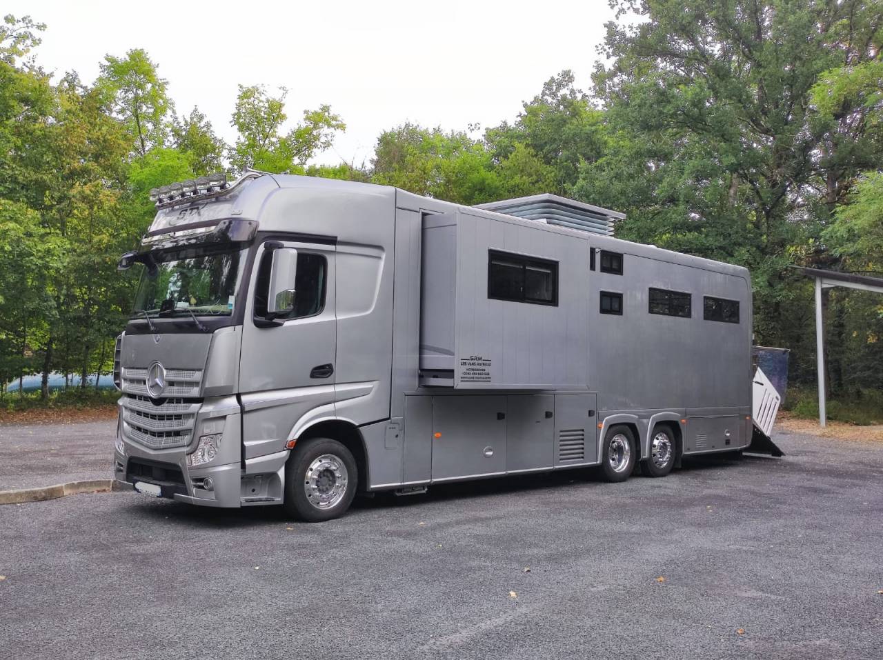 Cami&oacute;n para caballos STX MERCEDES 2018 De segunda mano