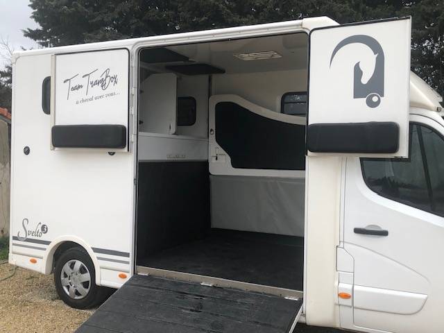 Furgoneta para caballos Trans Box Svelto 3 2020 De segunda mano