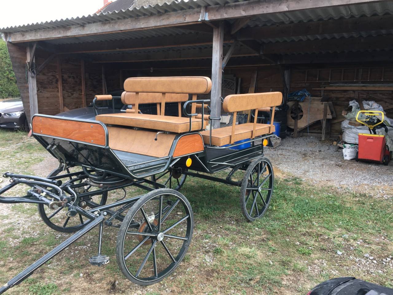 Coche enganches - Calesa - Otra marca - equitech 