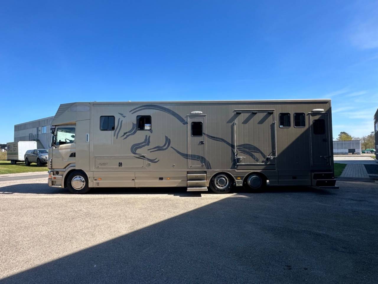 Camión para caballos Scania SCANIA 0 De segunda mano