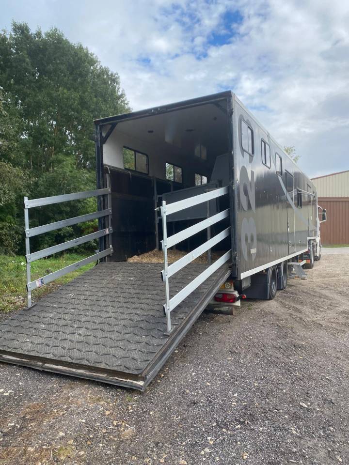 Camión para caballos Scania SCANIA 0 De segunda mano