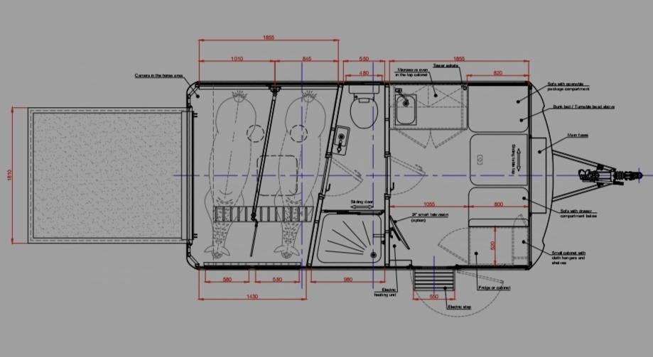 Van caballos - Otra marca - Krismar homecar 3.5 3 Caballos 2025 Nuevo