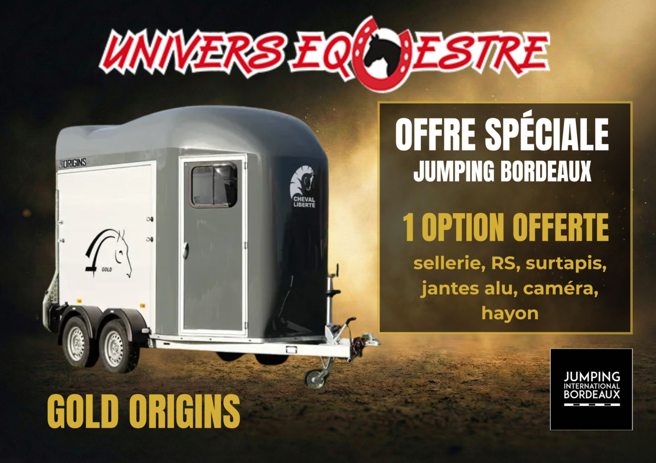 Van caballos Cheval Libert&eacute; ORIGINS 2 Caballos 2026 Nuevo