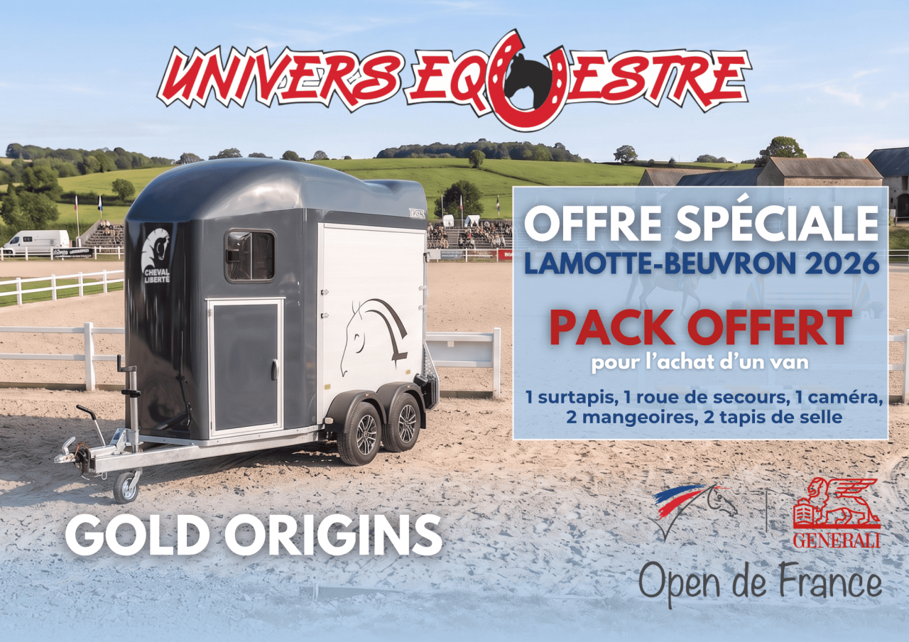 Van caballos Cheval Libert&eacute; ORIGINS 2 Caballos 2026 Nuevo