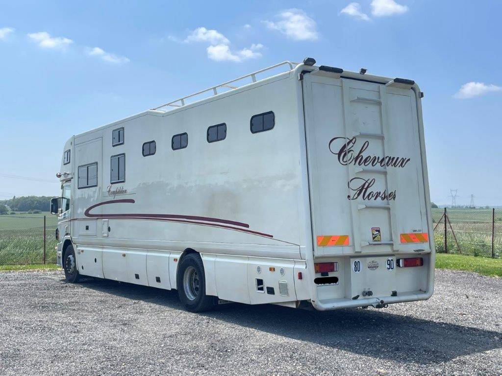 Camión para caballos Scania Donguy 2001 De segunda mano