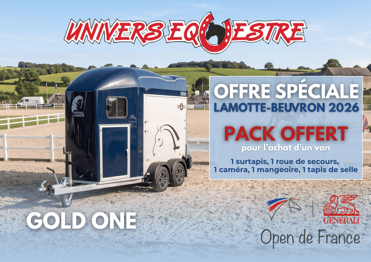 Van caballos Cheval Libert&eacute; GOLD ONE ORIGINS 1,5 Caballos 2026 Nuevo