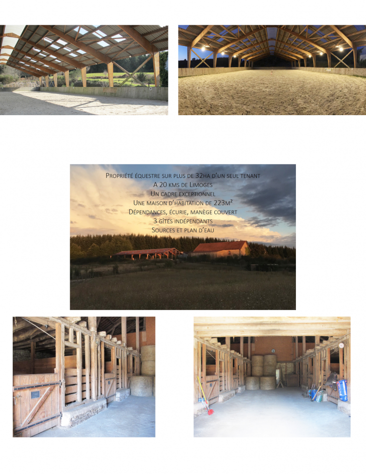 Bonita residencia ecuestre En venta Alto Vienne