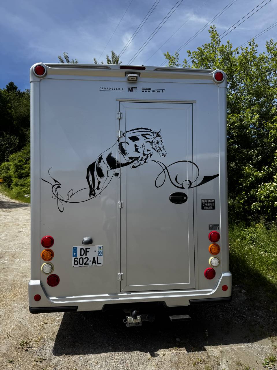 Furgoneta para caballos MTM  2014 De segunda mano