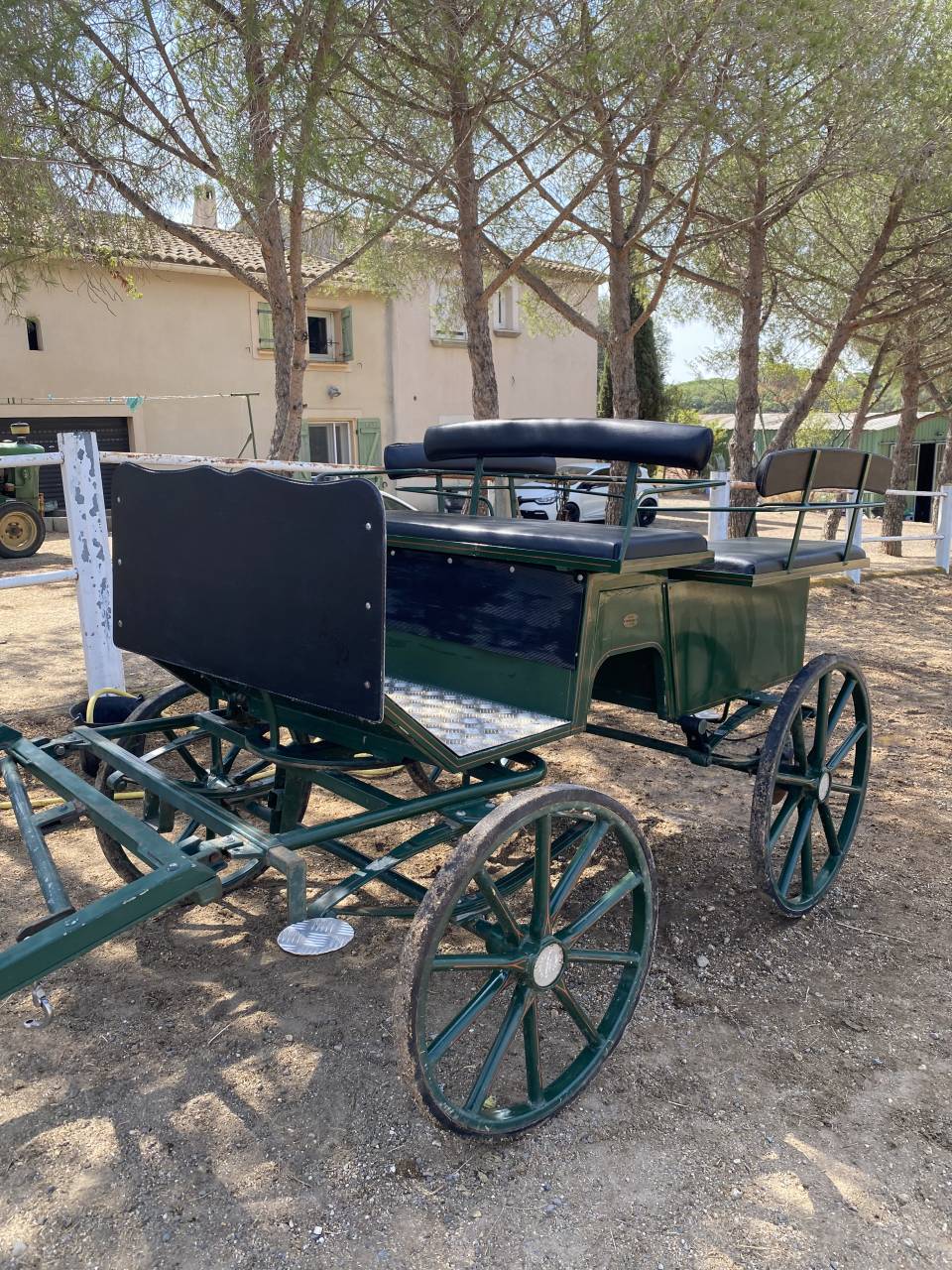 Coche enganches - Vis a vis Berrard  