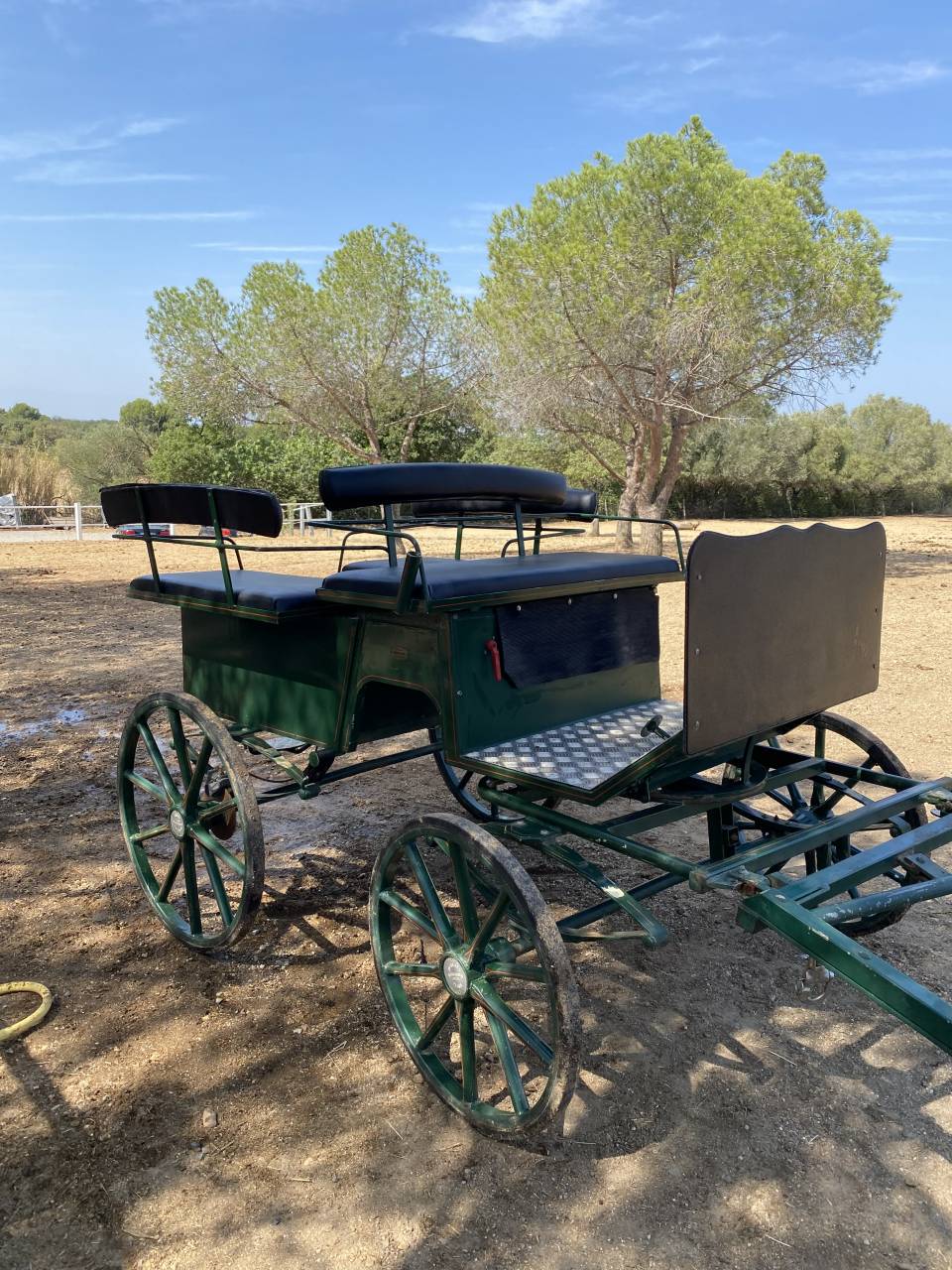 Coche enganches - Vis a vis Berrard  