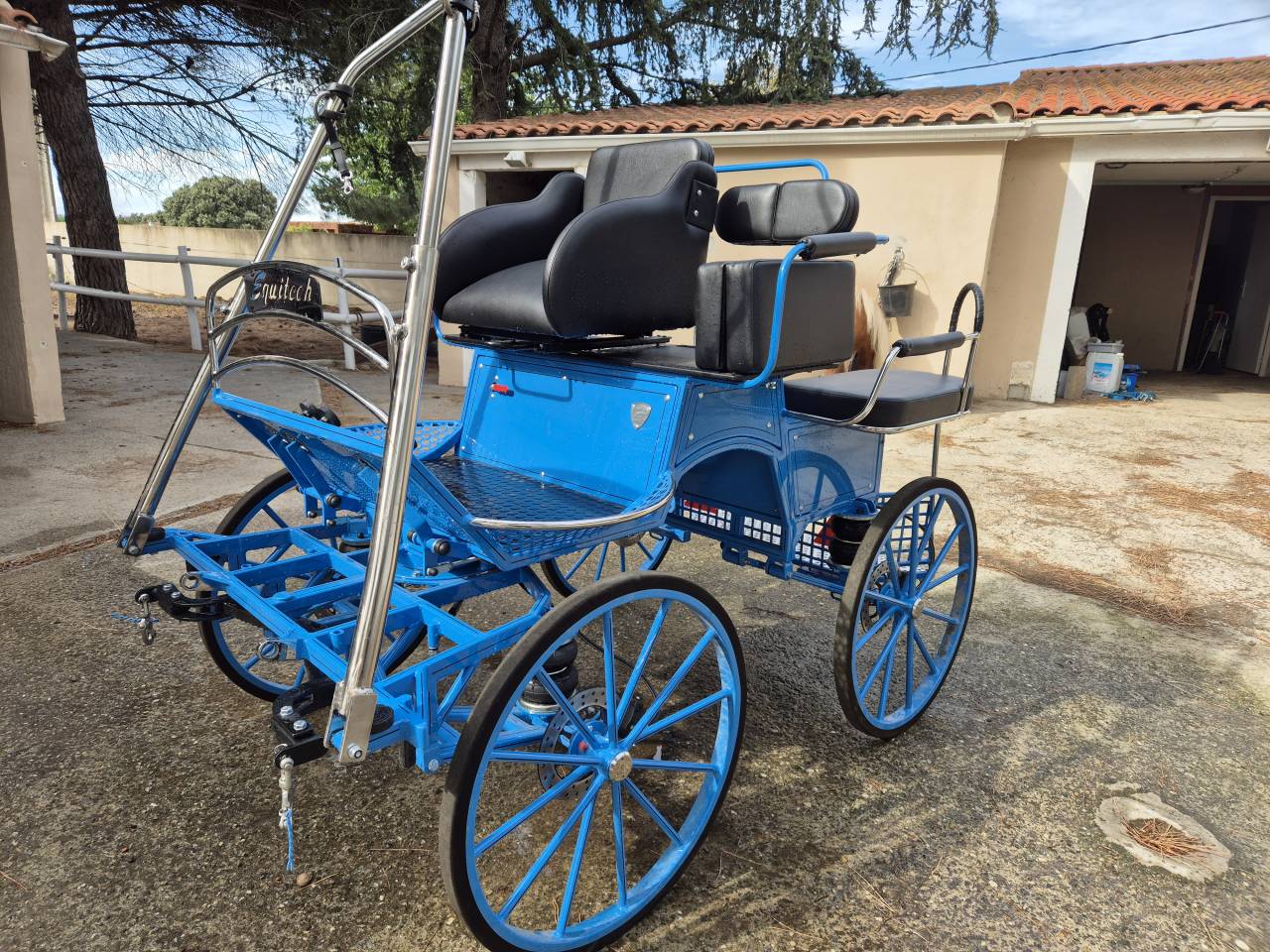 Coche enganches - Maratón ocio  EQUITECH XL 